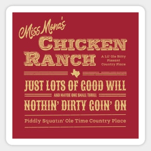 Pissant Country Place Sticker
